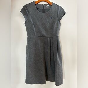 Land's End Chase Bank Pleated Dress with Pockets